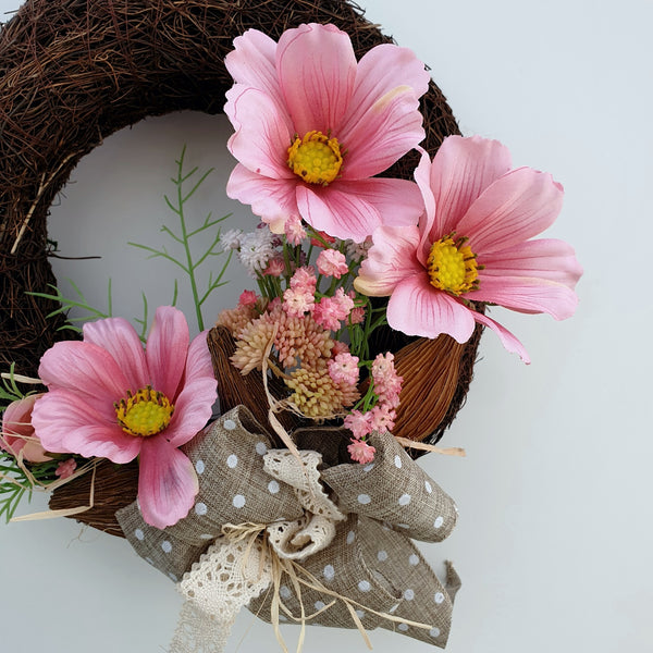 Türkranz Türdeko Shabby Chic rosa
